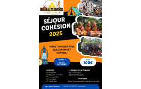 STAGE Cohésion Jeune - 21 au 23 octobre